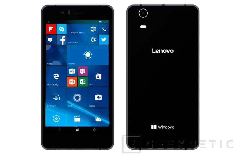 Lenovo lanza su primer smartphone con Windows 10 Mobile: SoftBank 503LV, Imagen 1
