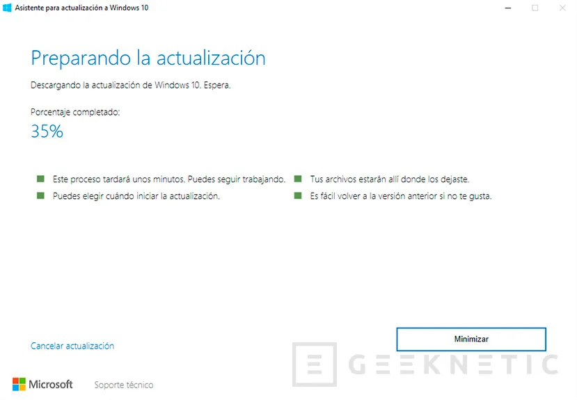 Geeknetic Como forzar la instalación de Windows 10 actualización de aniversario (1607) 3