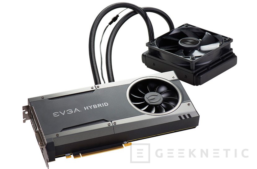 EVGA lanza su GTX 1080 HYBRID con refrigeración líquida