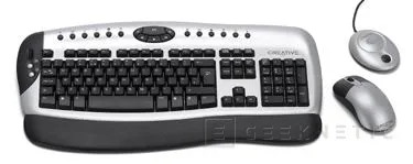 Creative presenta un nuevo teclado y raton inalambricos, Imagen 1