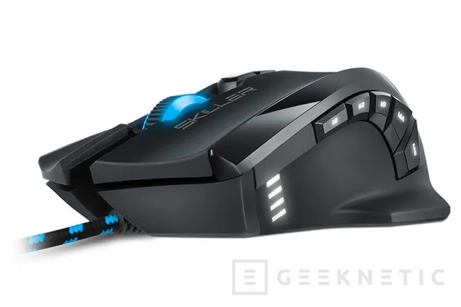 Nuevo ratón gaming Skiller SGM1 RGB de Sharkoon con sensor de 10.800 DPI, Imagen 2