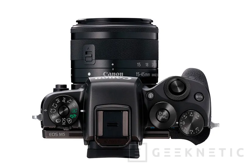 Canon apunta hacia el mercado de las cámaras mirrorles de gama alta con su nueva EOS M5, Imagen 2