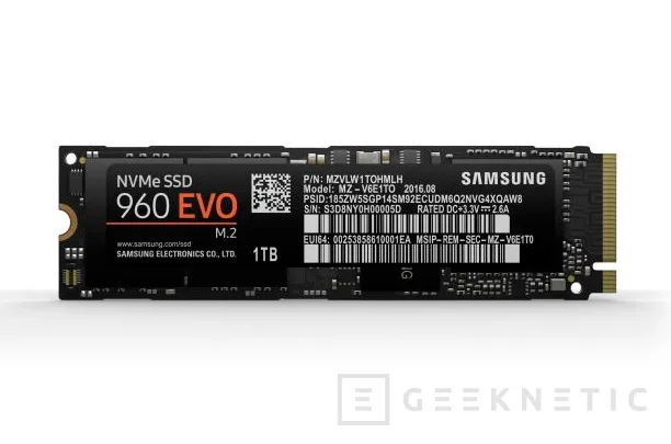 Llegan los nuevos SSD de alto renimiento Samsung 960 PRO y 960 EVO, Imagen 2