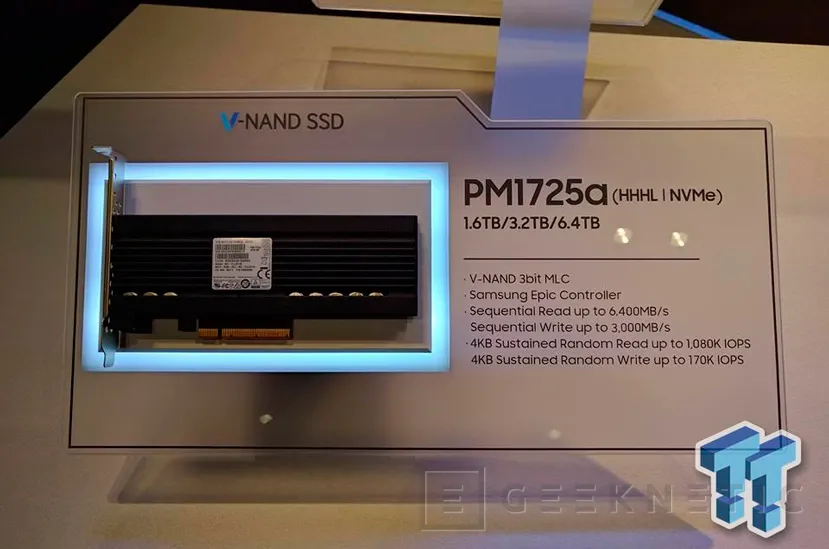 Samsung PM1725a, un SSD que alcanza los 6.400 MB/s, Imagen 1