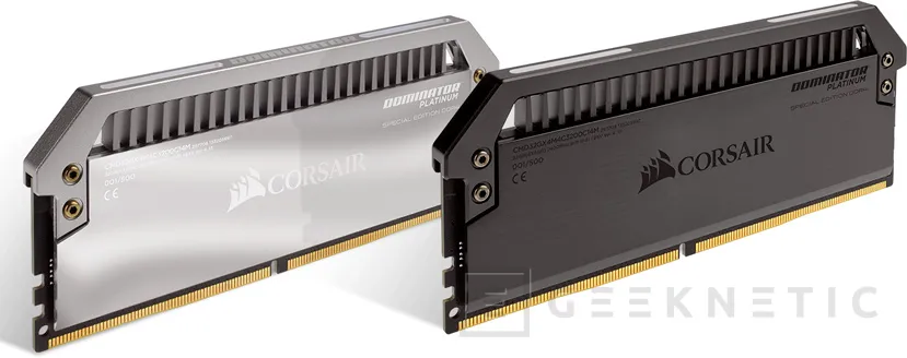Corsair lanza una edición especial de sus memorias DDR4 Dominator Platinum, Imagen 1