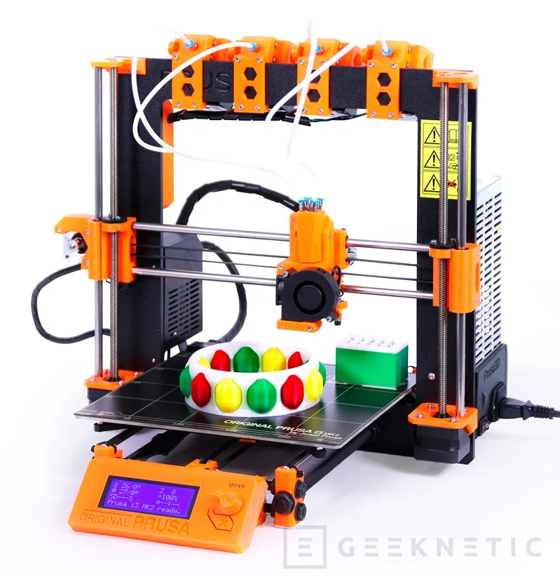 Prusa anuncia un sistema para imprimir con 4 materiales a la vez en impresoras 3D, Imagen 1