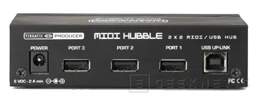 Nuevo hub MIDI y USB de TerraTec, Imagen 1