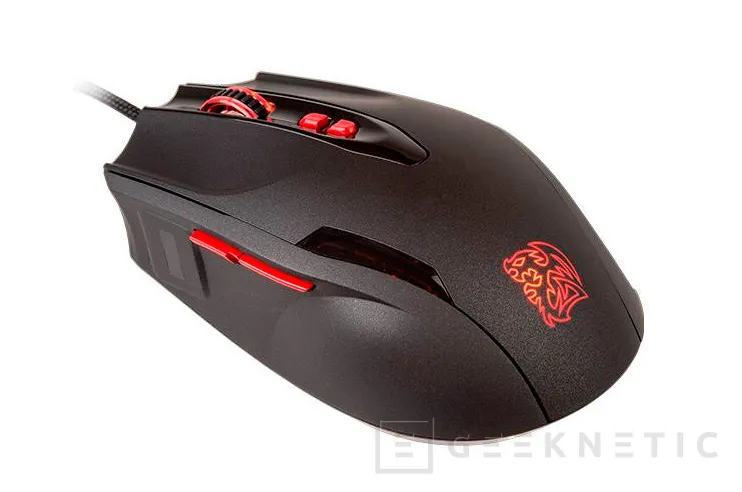 Nuevo ratón gaming TT eSports Black FP con sensor de huellas, Imagen 1