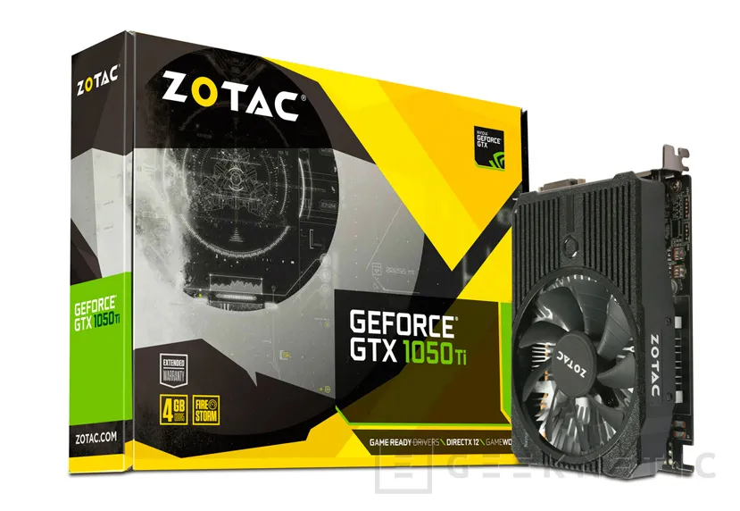 ZOTAC anuncia sus NVIDIA GeForce GTX 1050 y GTX 1050 Ti con disipador personalizado, Imagen 1