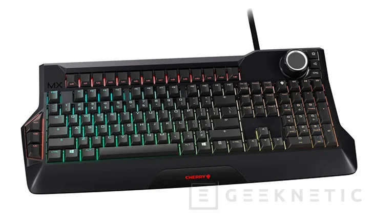 Cherry MX Board 9.0, un teclado mecánico de gama alta con iluminación RGB, Imagen 1