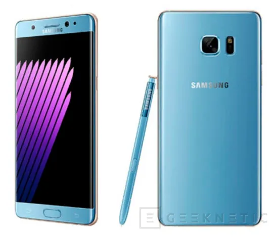 El color azul característico del Note 7 llegará al Galaxy S7 Edge, Imagen 1