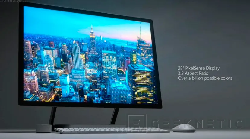 Geeknetic El Microsoft Surface Studio deja en ridículo al iMac 1