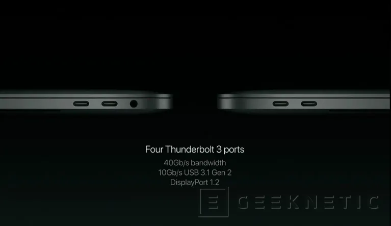 Geeknetic Apple presenta los nuevos MacBook Pro ‘Late 2016’ con TouchBar y USB-C 4