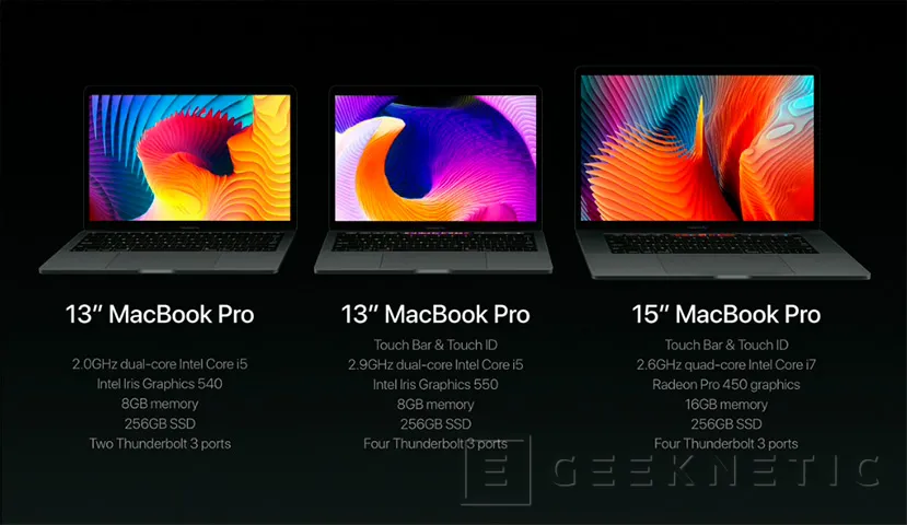 Geeknetic Apple presenta los nuevos MacBook Pro ‘Late 2016’ con TouchBar y USB-C 5