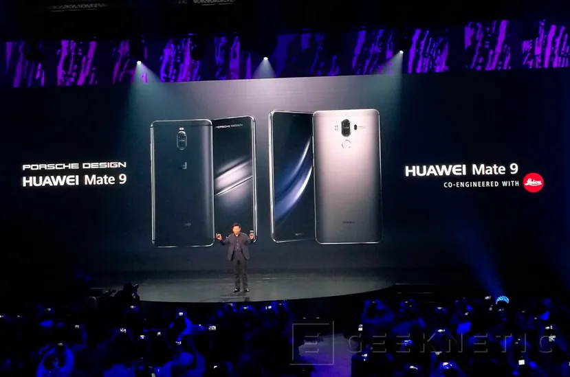 Mate 9, pantalla curvada y diseño de Porsche para la gama alta de Huawei, Imagen 1