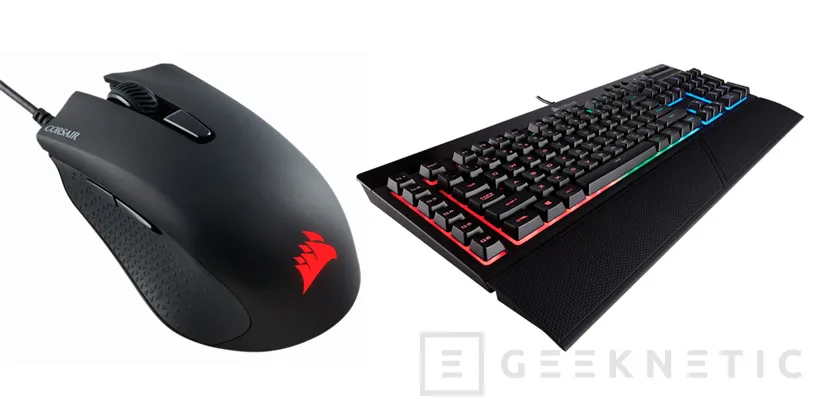Corsair anuncia el teclado K55 RGB y el ratón gaming Harpoon RGB, Imagen 1