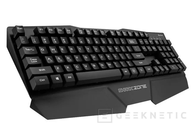 El teclado gaming Shark Zone K15 de Sharkoon costará solo 25 Euros, Imagen 1