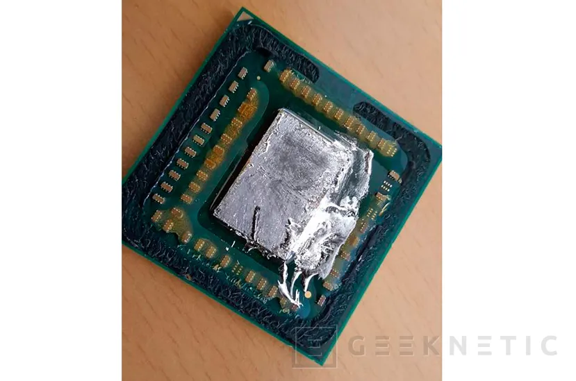 AMD utiliza metal líquido para unir el IHS al chip de sus APUs AM4 Bristol Ridge, Imagen 2