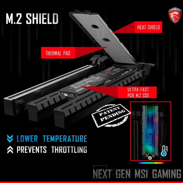 MSI incorporará un disipador para SSD M.2 en sus próximas placas base, Imagen 1