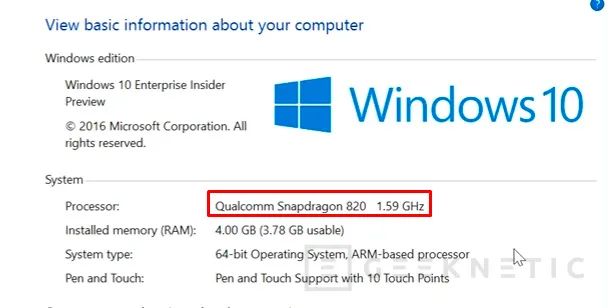 Geeknetic Windows 10 para ARM no podrá ejecutar aplicaciones x86-64 1