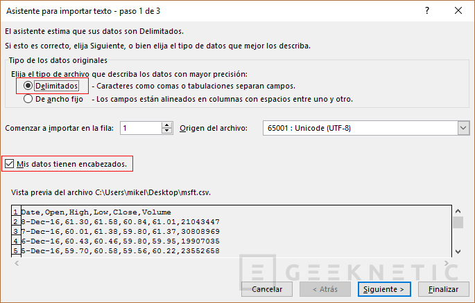 Arco iris mensaje Pasado Cómo abrir un archivo CSV en Excel – Cliengo