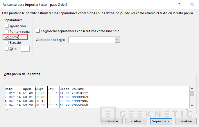 Arco iris mensaje Pasado Cómo abrir un archivo CSV en Excel – Cliengo