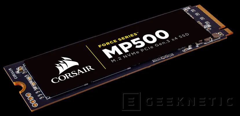 Corsair Force MP500, un SSD M.2 NVMe que alcanza los 3.000 MB/s, Imagen 1