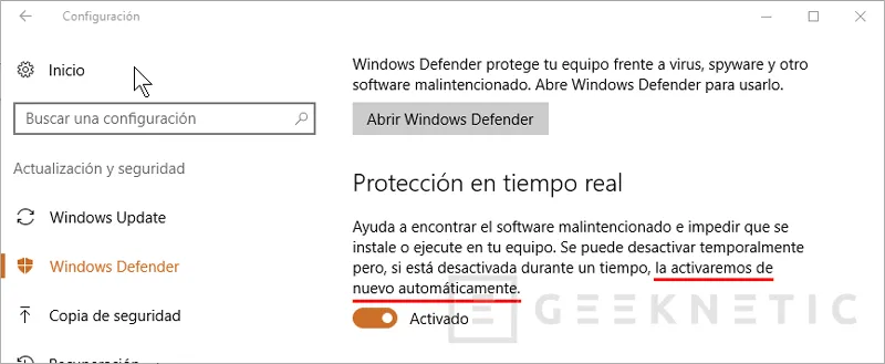 Cómo desactivar Windows Defender de forma permanente en Windows 10, Imagen 1