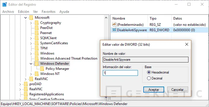 Cómo desactivar Windows Defender de forma permanente en Windows 10, Imagen 2