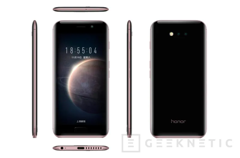 Huawei Honor se pasa a la pantalla curva en su Honor Magic, Imagen 1