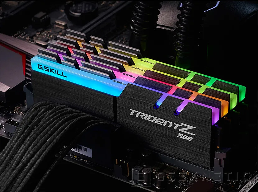 Geeknetic Gskill lanza sus nuevas memorias Trident Z RGB 1