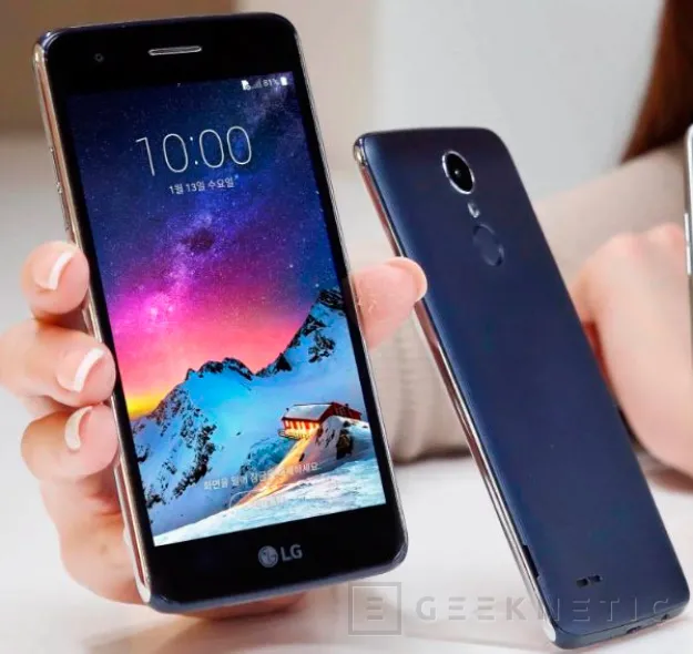 El X300 es el último smartphone de gama de entrada de LG con Android 7.0, Imagen 1