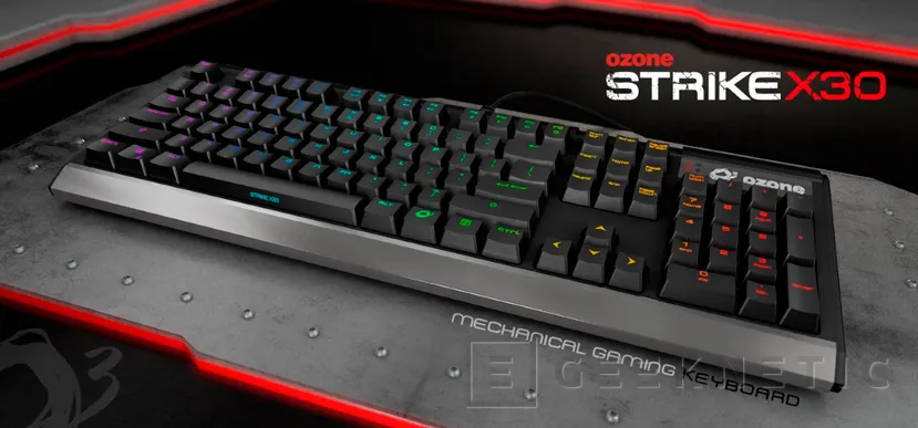 El Strike X30 de Ozone es un teclado mecánico RGB por menos de 90 Euros, Imagen 1