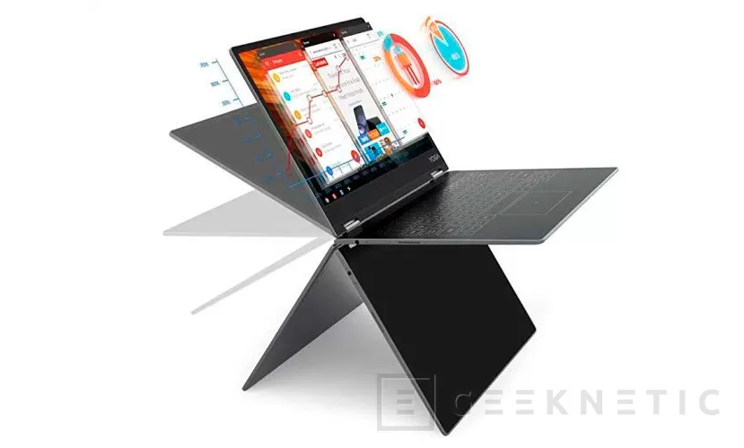 Geeknetic Lenovo lanza el Yoga A12, un Yoga Book más grande y económico 1