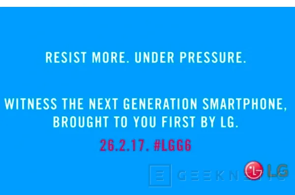 El LG G6 será resistente al agua, Imagen 1