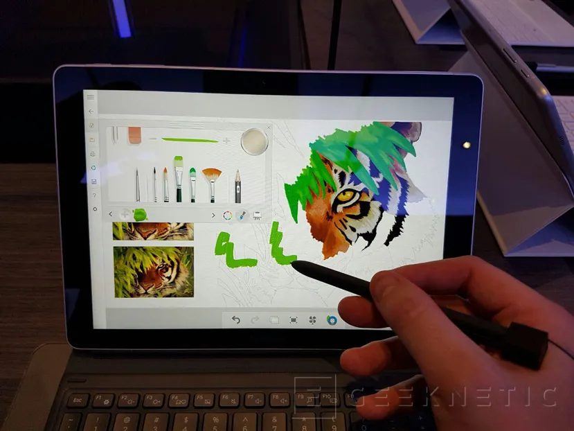 Geeknetic Samsung apunta a la Surface de Microsoft con su Galaxy Book con Windows 10 7