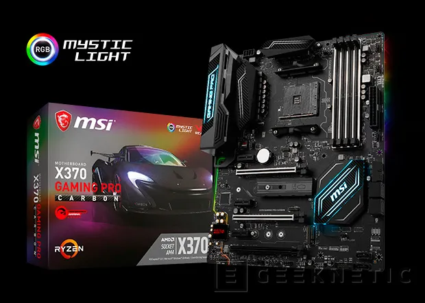 MSI anuncia sus placas base gaming para AMD Ryzen, Imagen 1