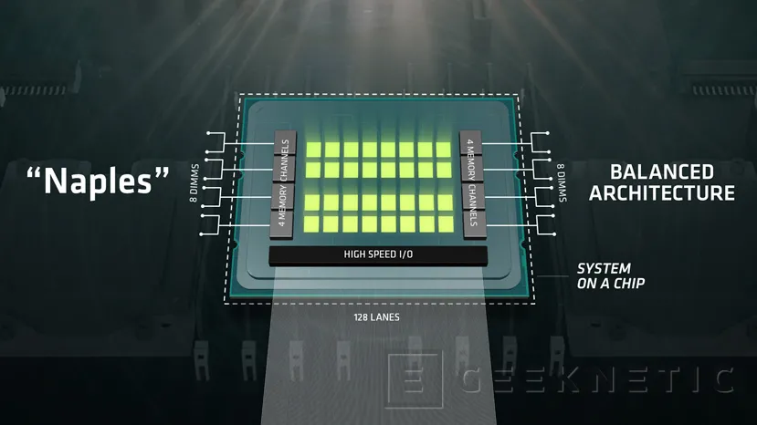 Geeknetic Llegan los procesadores AMD Naples con 32 núcleos y arquitectura ZEN para servidores 1