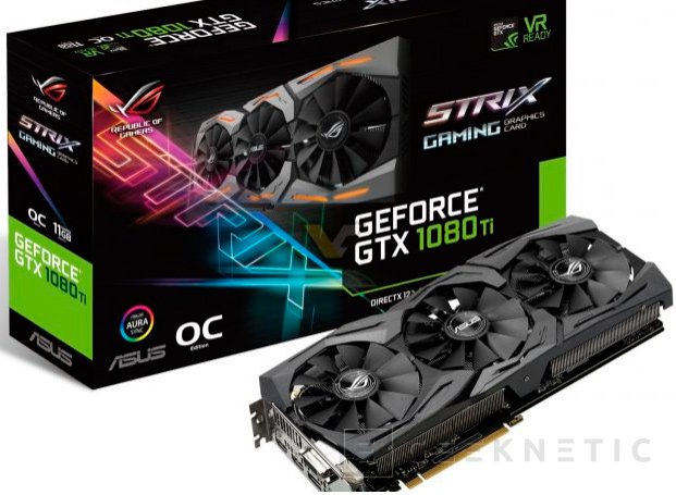 Filtradas las especificaciones de la ASUS ROG GTX 1080 Ti STRIX