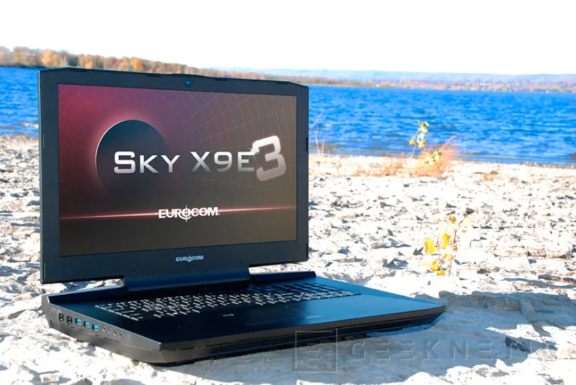 Eurocom anuncia su portátil Sky X9E3 con dos GTX 1080 y un Core i7-7770K de sobremesa, Imagen 1