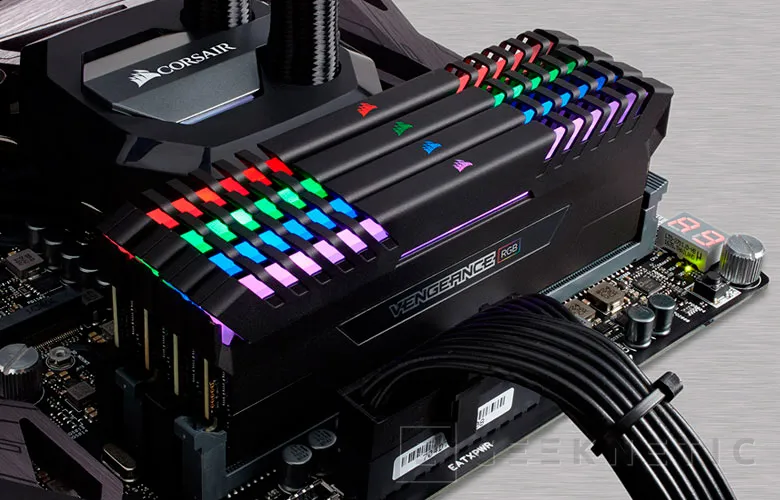Las memorias DDR4 Corsair Vengeance ya disponibles con iluminación RGB, Imagen 1