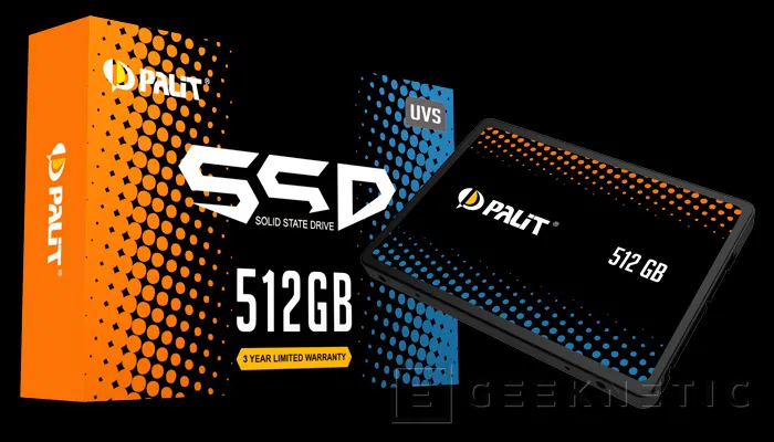 Palit entra en el mercado de SSD con modelos con memorias 3D TLC y 3D MLC, Imagen 1