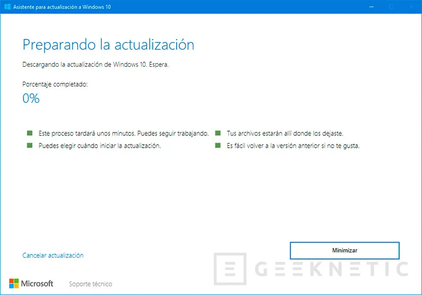 Geeknetic Como actualizar ya a Windows 10 Creators Update 2
