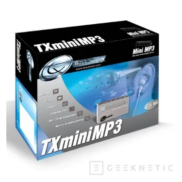 TX Mini MP3 más completo y reducido reproductor de Traxdata, Imagen 1