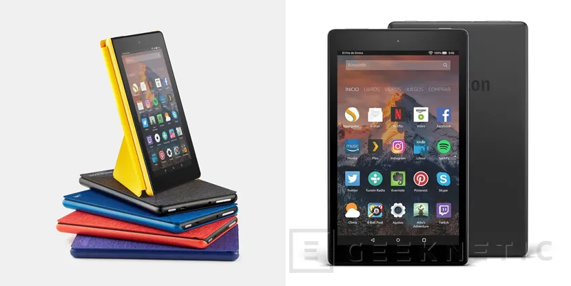 Amazon actualiza sus tablets Fire 7 y Fire HD 8, Imagen 1