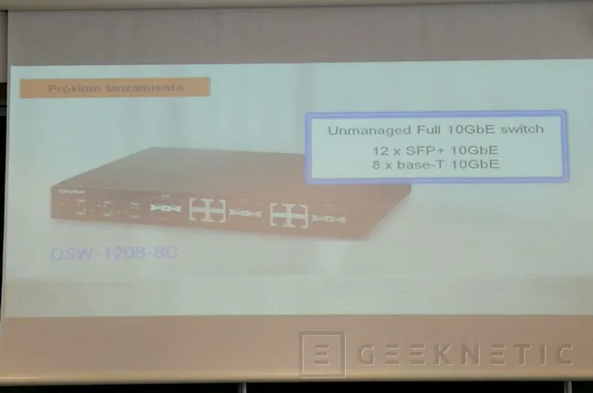 QNAP lanzará en el Computex su switch 10GbE QSW-1208-8C, Imagen 1