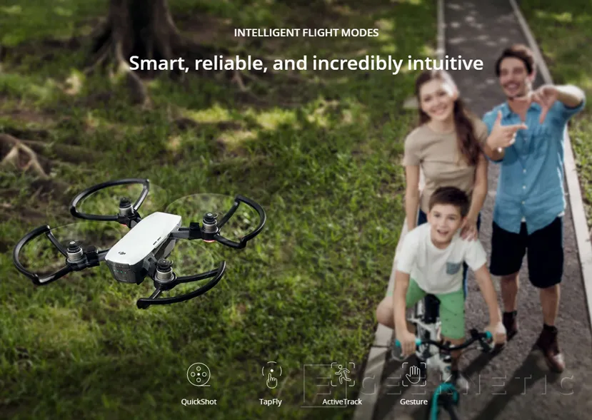DJI anuncia Spark, un pequeño drone con control por gestos, Imagen 1