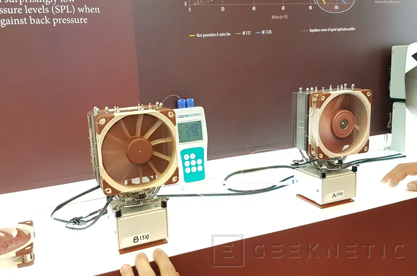 Geeknetic Noctua consigue reducir a 0.5mm la distancia entre aspas y marco en sus ventiladores para mejorar su rendimiento 2