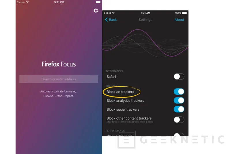 Firefox Focus llega a Android centrado en la privacidad, Imagen 1