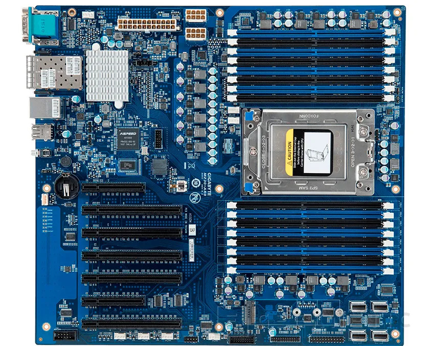 Geeknetic La Gigabyte MZ30-AR0 nos muestra cómo serán las placas para AMD EPYC 1